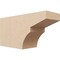 Ekena Millwork 4in. W x 6in. H x 12in. L Monterey Woodgrain TimberThane Rafter Tail, Primed Tan RFTUR04X06X12MONRCPR - alternate 1